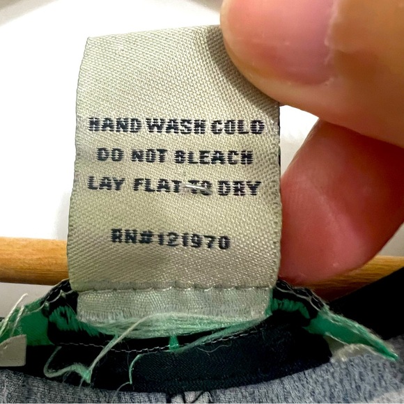 Anthropologie Flying Tomato M Floral Wrap Maximalist Festival 70s Boho Crop Top - Picture 6 of 7